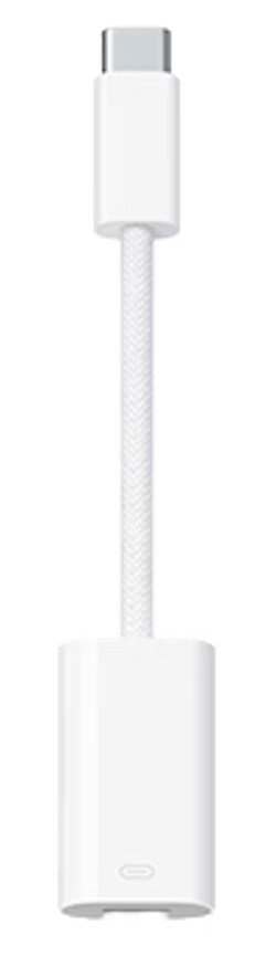 Adaptador de USB-C para Lightning